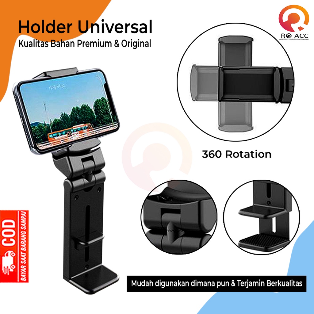 [RO ACC] NVN-K539 BRACKET PHONE STAND TEMPAT HOLDER HP MULTIFUNCTION