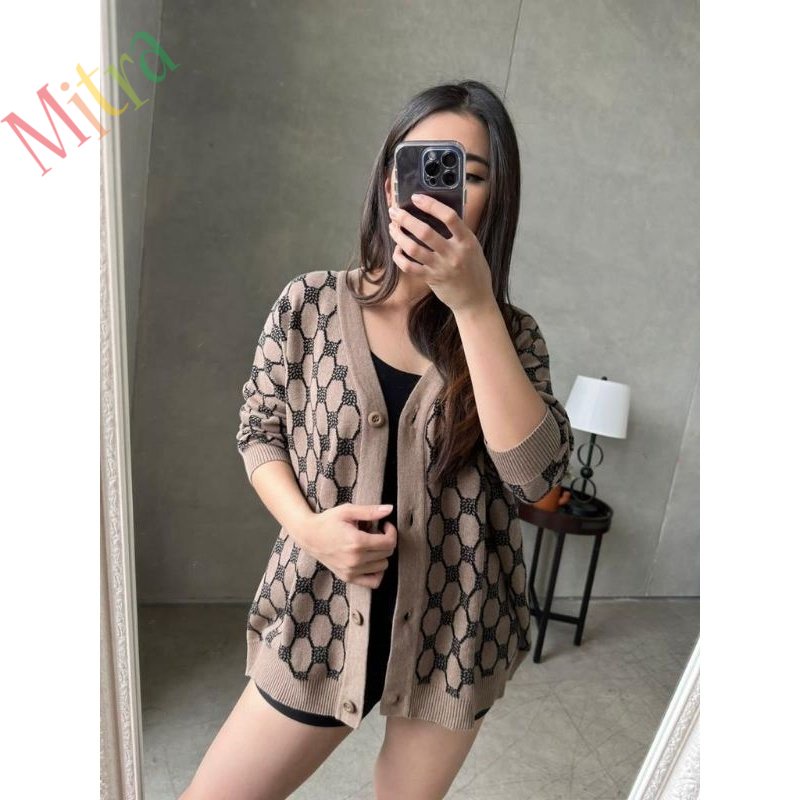 SWEATER RAJUT DANICA KNIT CARDI COLLECTION