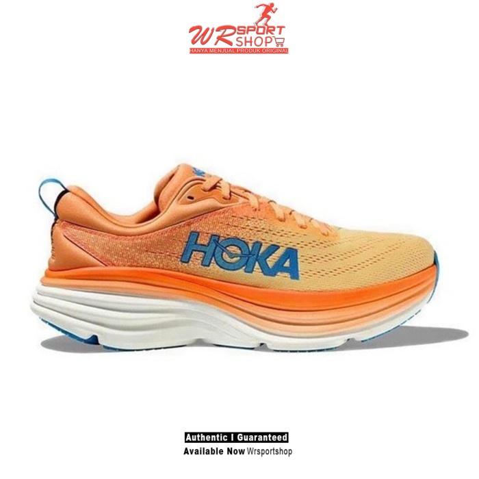 Hoka Bondi 8 Mens Running Shoes - Impala / Mock Orange ORIGINAL