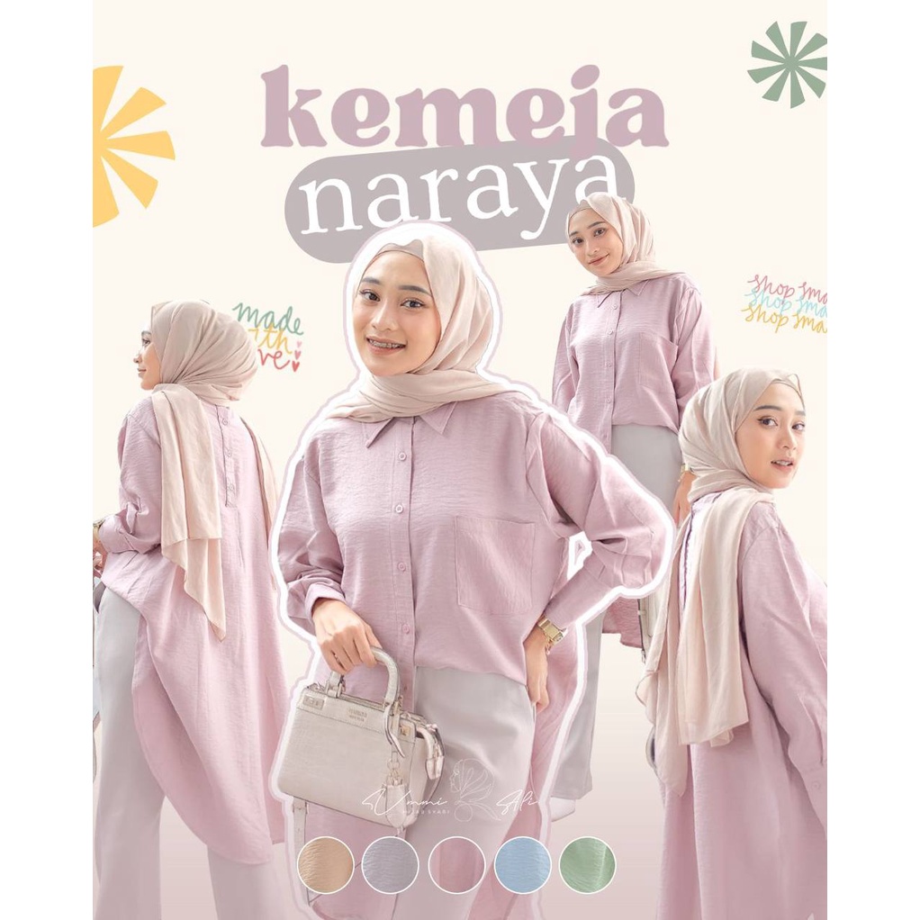 Kemeja dewasa Naraya by ummi ali