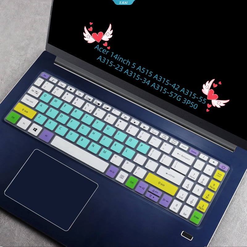 Casing Keyboard Laptop TPU Silikon Cover Anti Air Untuk Acer 14inch 5a515 A315-42 A315-55 A315-23 A315-34 A315-57G 3P50 Pelindung Kulit Keyboard Komputer Film [ZK]