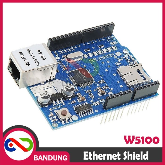 ETHERNET W5100 SHIELD MODULE FOR ARDUINO UNO &amp; MEGA