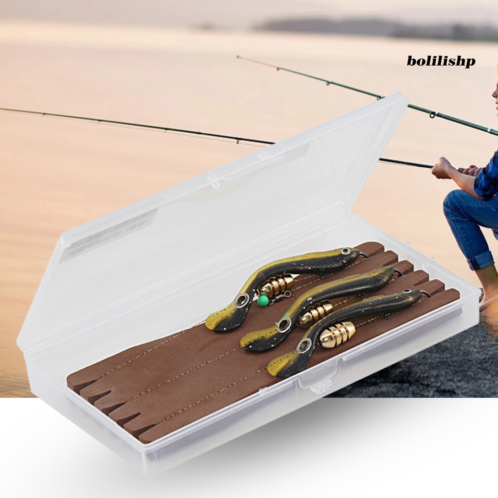 Bo-3pcs/set Pemikat Pancing Fleksibel Pengerjaan Indah Portabel Lembut Loach Fishing Lure Untuk Memancing