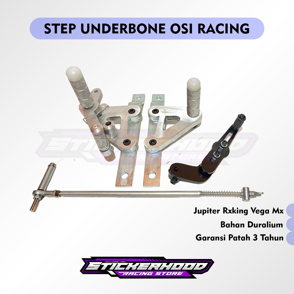 STEP UNDERBONE OSI RACING RXKING JUPITER VEGA MX OLD DURAL FULLSET