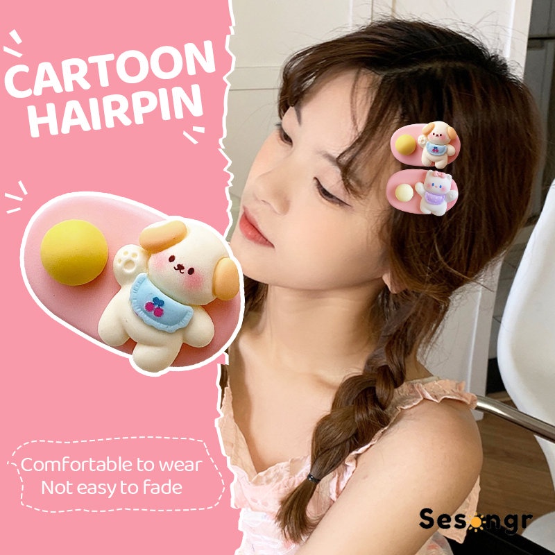 Jepit rambut bear Mini Jepit Aksesoris Rambut korean hair claw - SG