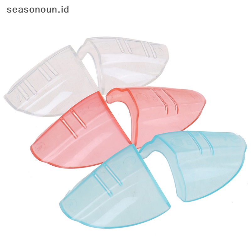 Seasonoun 1pasang New Safety Glasses Cover Pelindung Kacamata Untuk Kacamata Pelindung Samping.