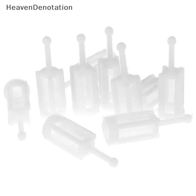 [HeavenDenotation] 10pcs Plastik Gravity Type Gun Filter Pot Diameter 11mm HDV