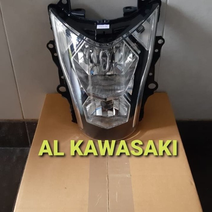headlamp depan head lamp reflektor depan lampu depan er6 er6n original Kawasaki
