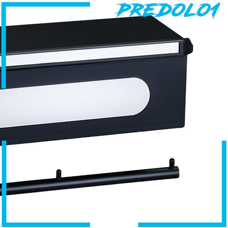 [Predolo1] Tempat Kertas Toilet Tempel Dinding Dispenser Roll Kertas Toilet Multifungsi