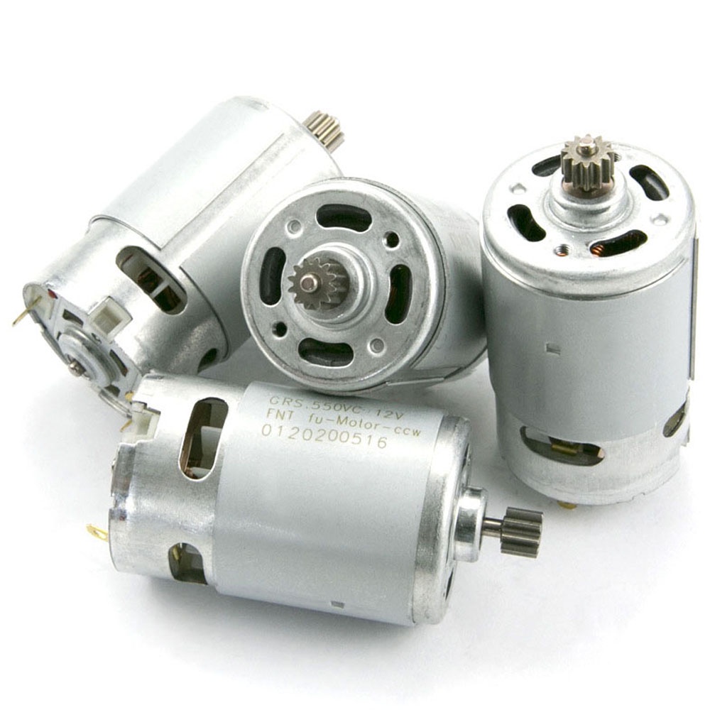 10.8v/12v/14.4v/16.8v/18v/21v/25v RS550 DC Motor Torsi Tinggi Gear Box Untuk Bor Listrik/Obeng