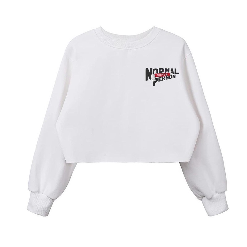 BEFAST - ZGW OOTD WANITA SWEATER RAYNA / Sweater Crop NORMAL PERSON Fleece (LD 110, P 43) / Atasan Crop Wanita Lengan Panjang / Pakaian Casual Wanita Ala Style Korean / Sweater Crop Keluaran terbaru / Fashion Kekinian Remaja ABG Trendy