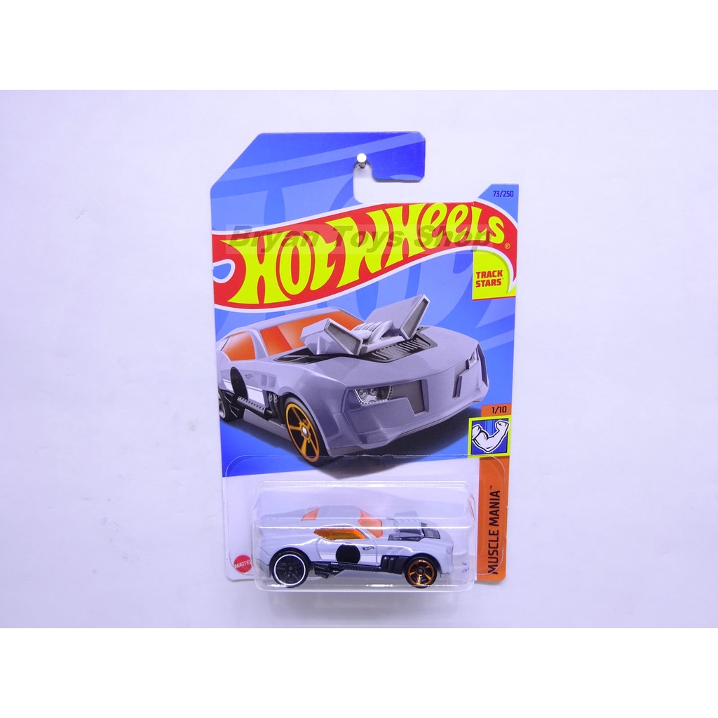 Hot Wheels Twinduction Abu-abu - Mobil Balap