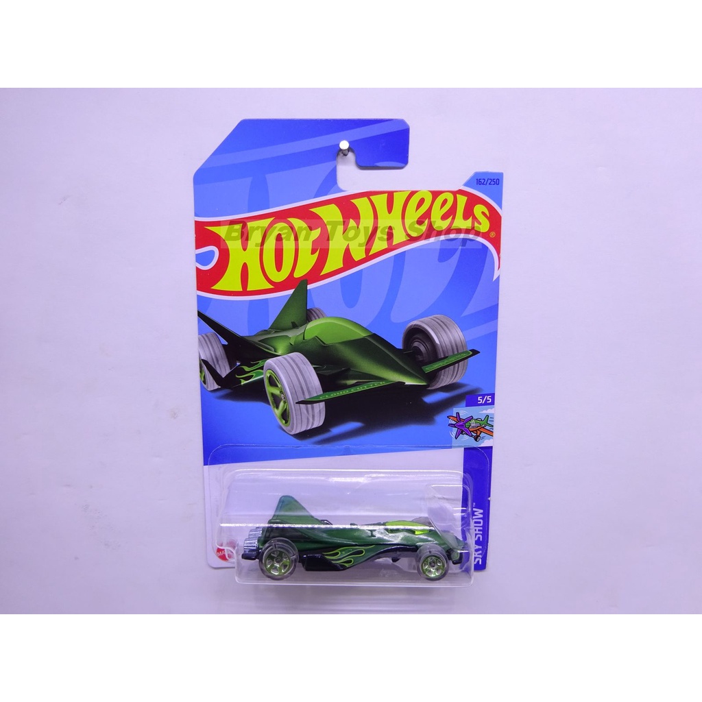 Hot Wheels Cloud Cutter Hijau - Mobil Balap