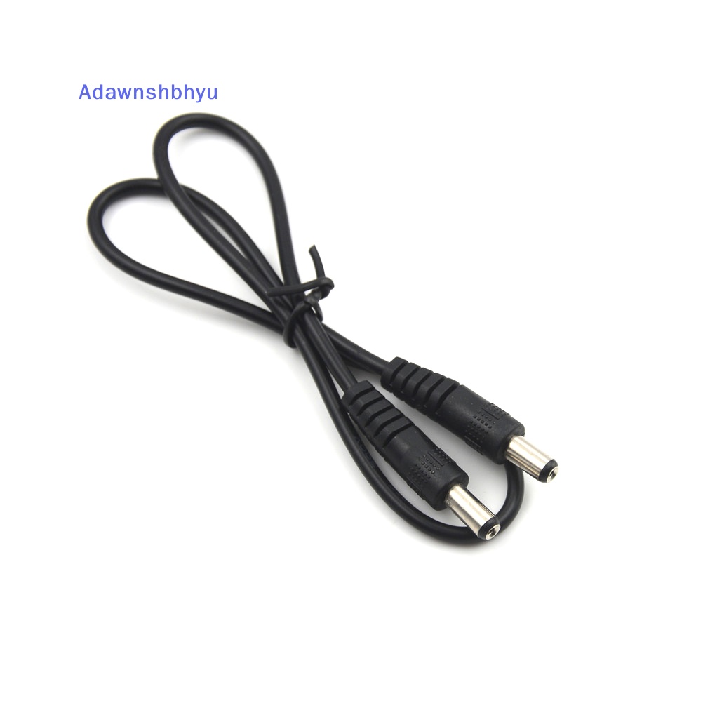 Adhyu 5.5 x 2.1mm Male To 5.5 x 2.1mm Male DC Power Plug CCTV Kabel Konektor ID