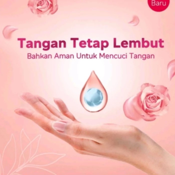 BARU SUNLIGHT EXTRA LEMBUT 650ml ( PINK ) / Sabun Cuci Pencuci Piring