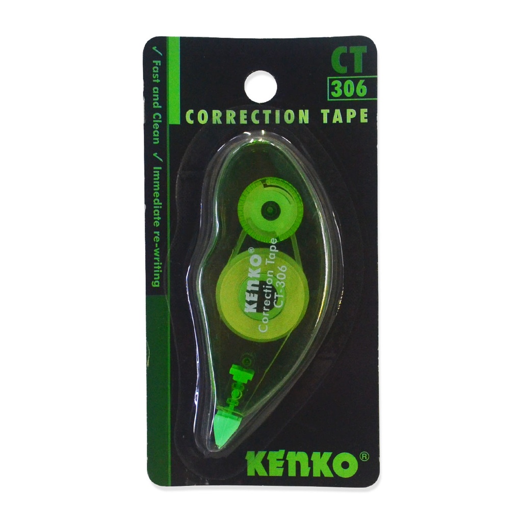 

CORRECTION TAPE Kenko CT-306 Tipex Kertas Tipex Pita