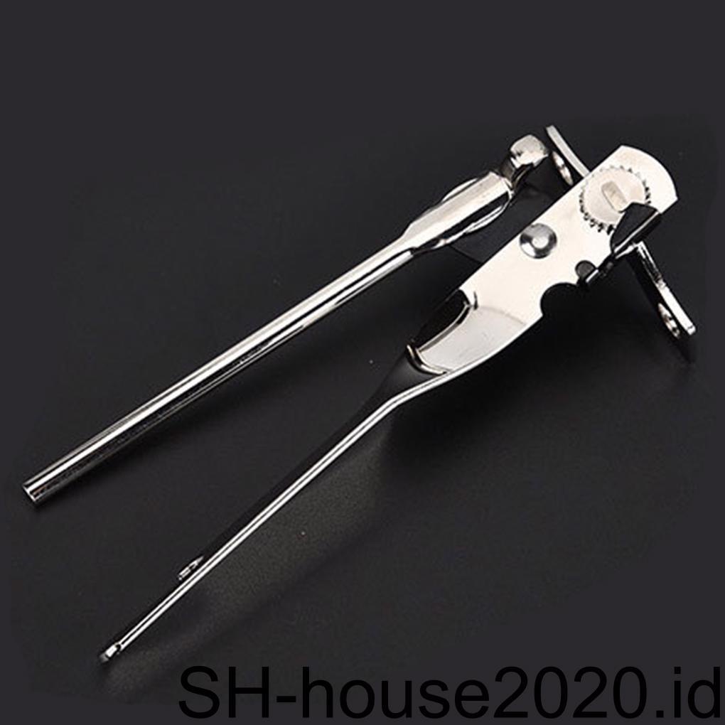 1pc Pembuka Kaleng Stainless Heavy Duty Professional Can Opener Kitchen Craft Multifungsi Pembuka Kaleng Alat Dapur