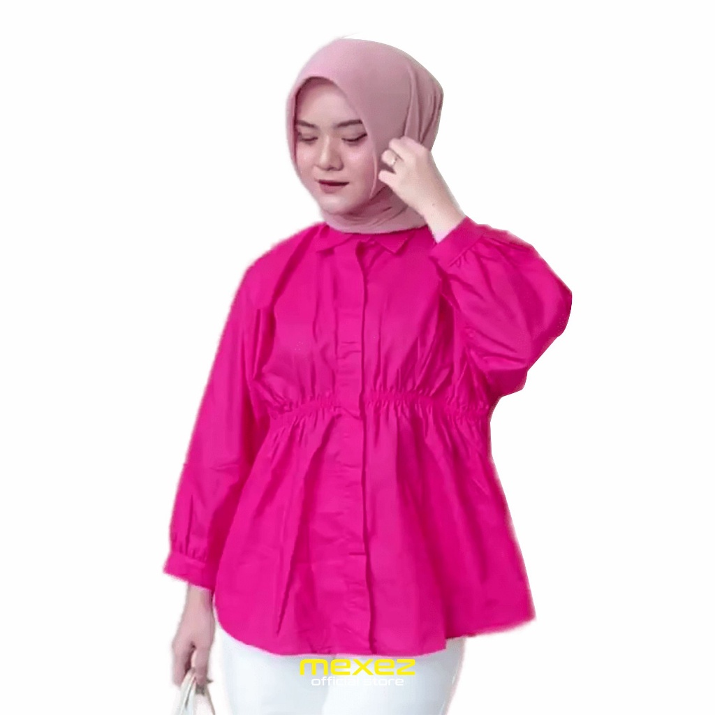 ALYA SHIRT - Atasan Wanita - Kemeja Wanita terbaru - MERRY TOP BLOUSE Wanita