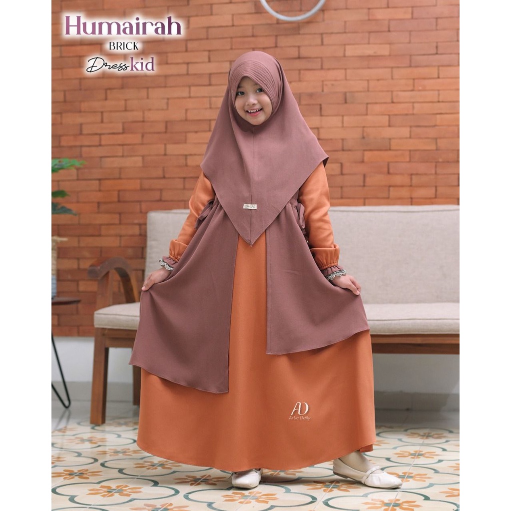 Humaira Dress Kids Set khimar ORIGINAL by Artie Daily