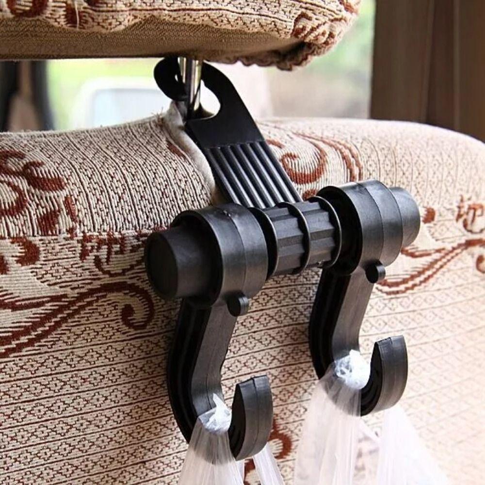 Agustinina Bracket Jok Mobil Kendaraan Auto Organizer Rotasi 360derajat Penyimpanan Hook Holder Klip Mobil Pengikat Gantungan Aksesoris Interior Mobil Auto Chair Hooks