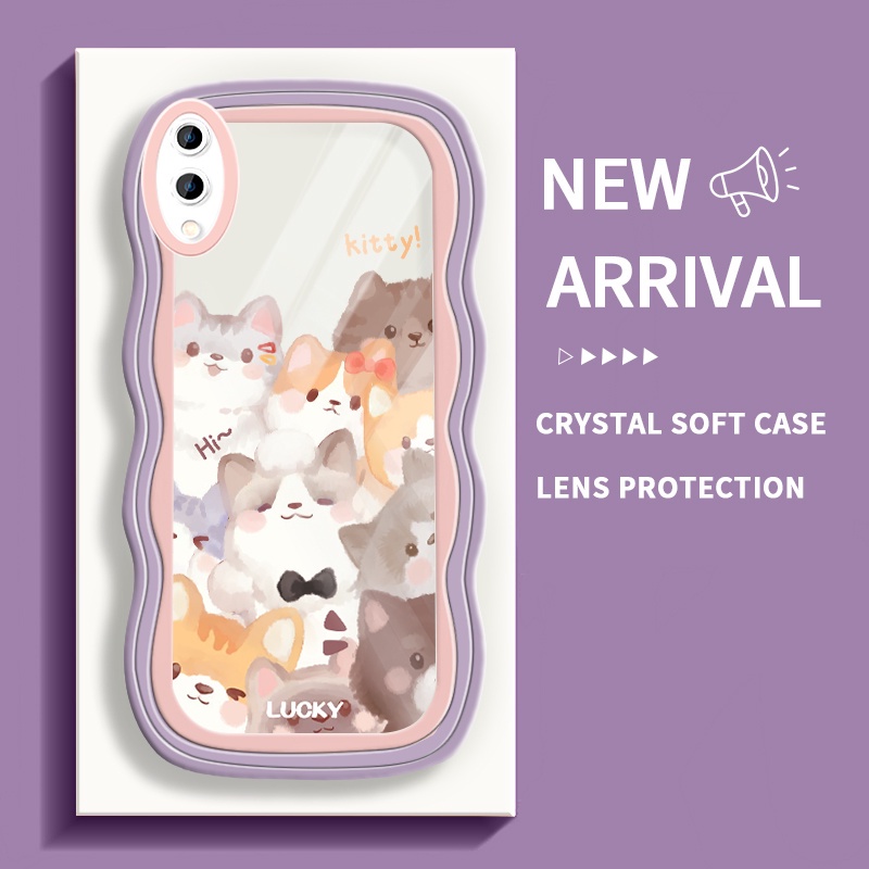 JVIRAG Case For Samsung Galaxy A02 M02 A03 Core A03s A04 A7 2018 A10S M01S A11 M11 Casing Foto anak 