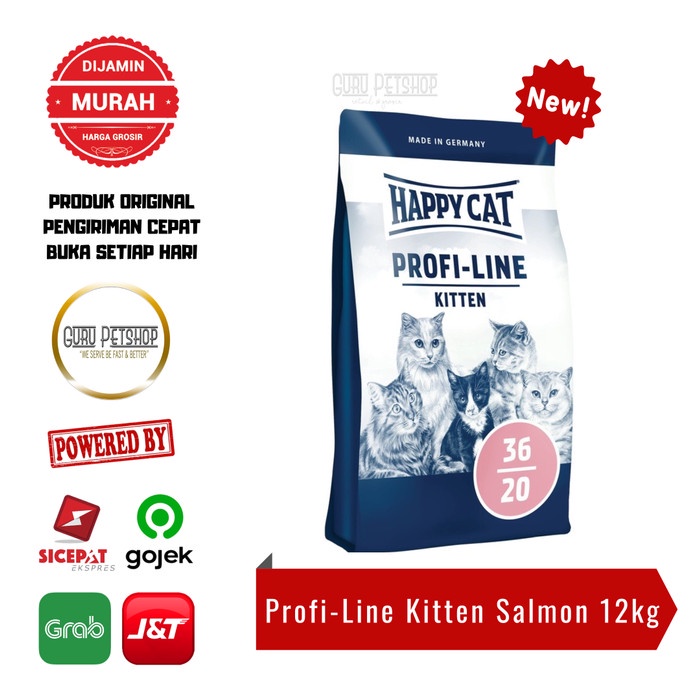 Happy Cat Profi-line Kitten 12kg Makanan Kucing Happy Cat Profiline