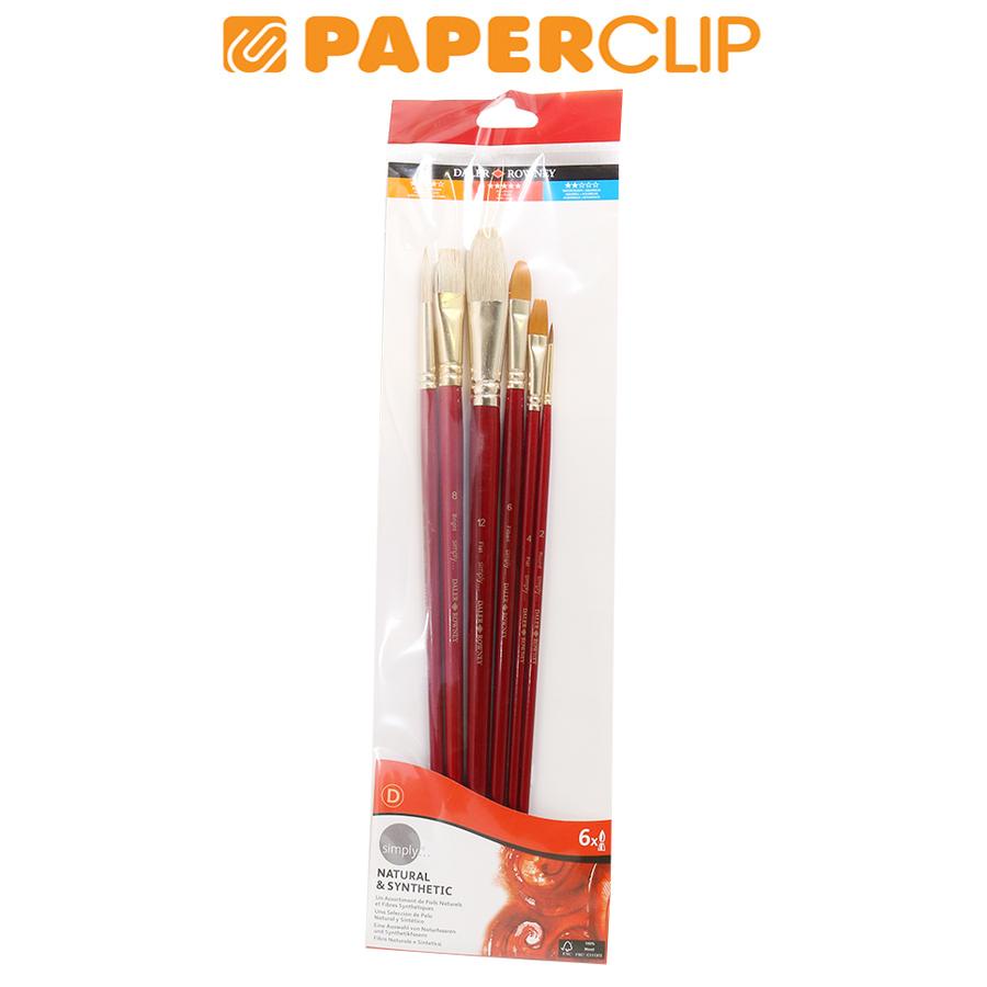 

KUAS LUKIS SIMPLY 216940600 OIL LH SET 6