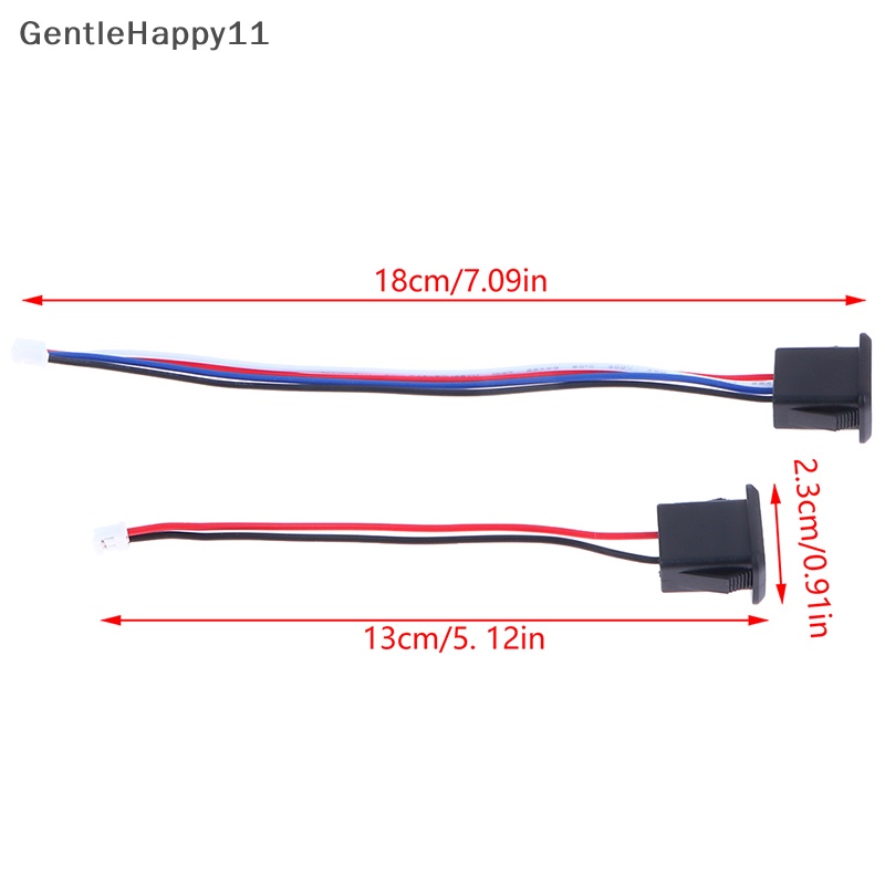 Gentlehappy USB 2.0 Female Power Jack USB2.0 Konektor Port Charging Dengan Kabel PH 2.0 id