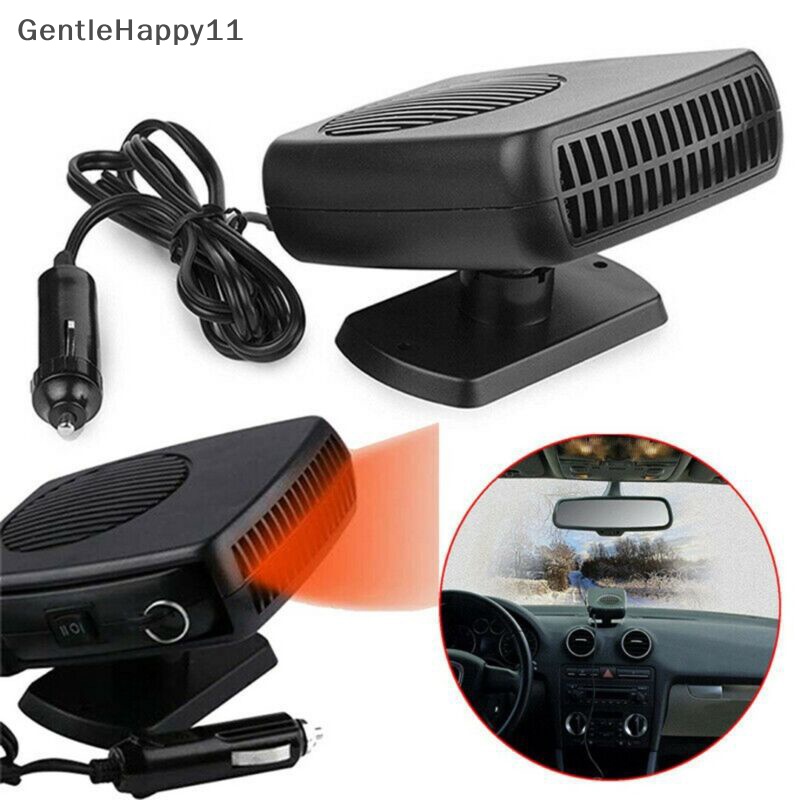 Gentlehappy 12 /24V Universal Winter Portable Car Electric Heater Fan Kaca Depan Defroster Demister id