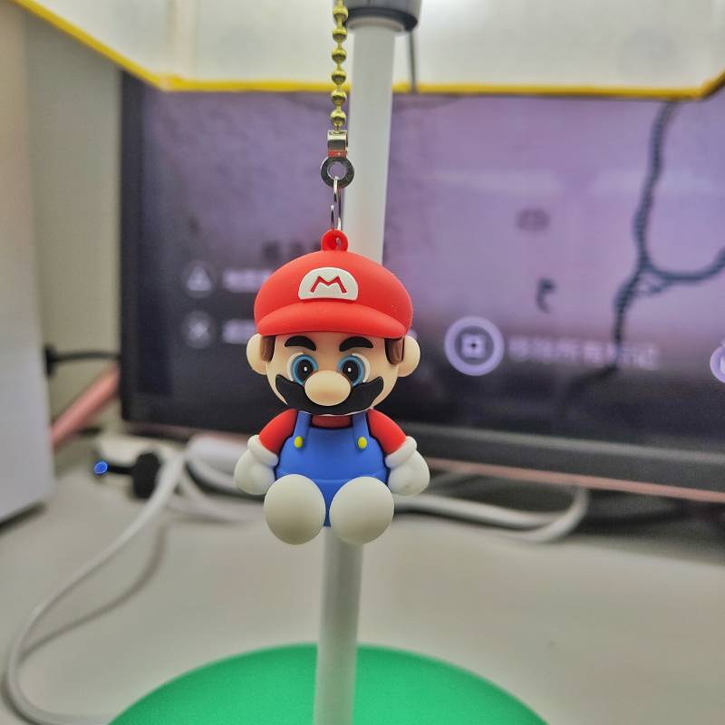 Super Mario Bros Game Lampu Malam Anime Figure Mario Lamp USB Charging LED Night Light Lampu Meja Kamar Tidur