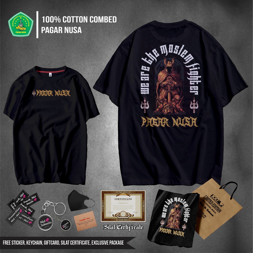 Kaos Pagar Nusa Distro Arpansa Kode Pn Brown