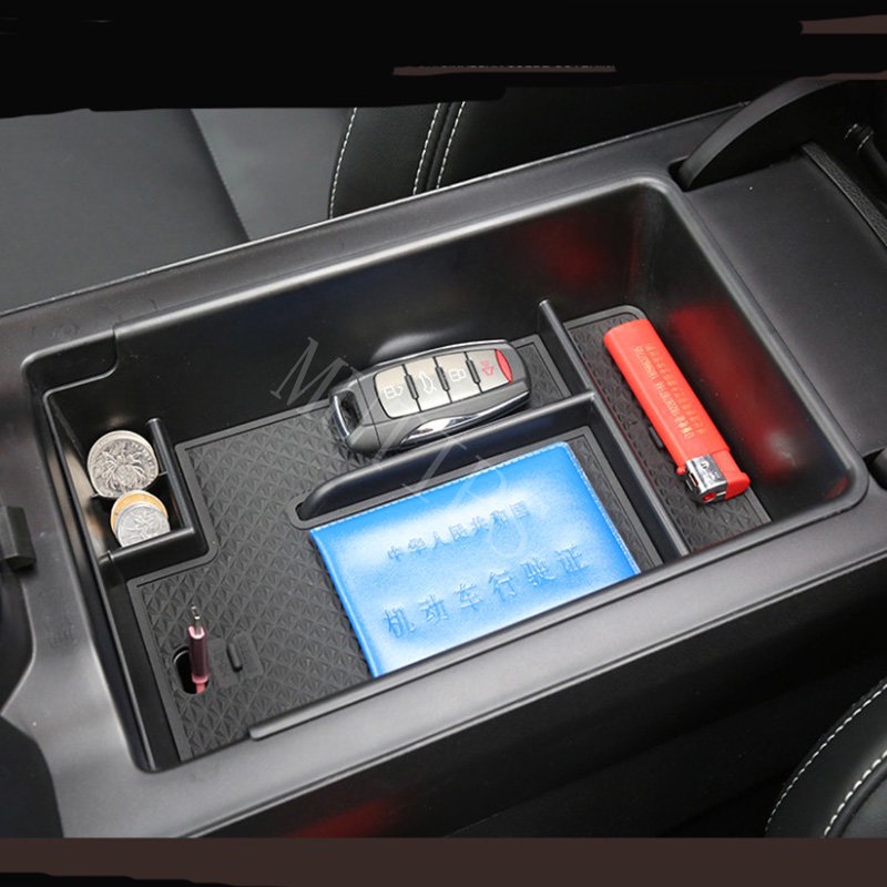 Haval Kotak Sandaran Tangan Konsol Tengah Mobil Wadah Penyimpanan Organizer Holder Tray Untuk H6 3th Gen2021 2022 2023