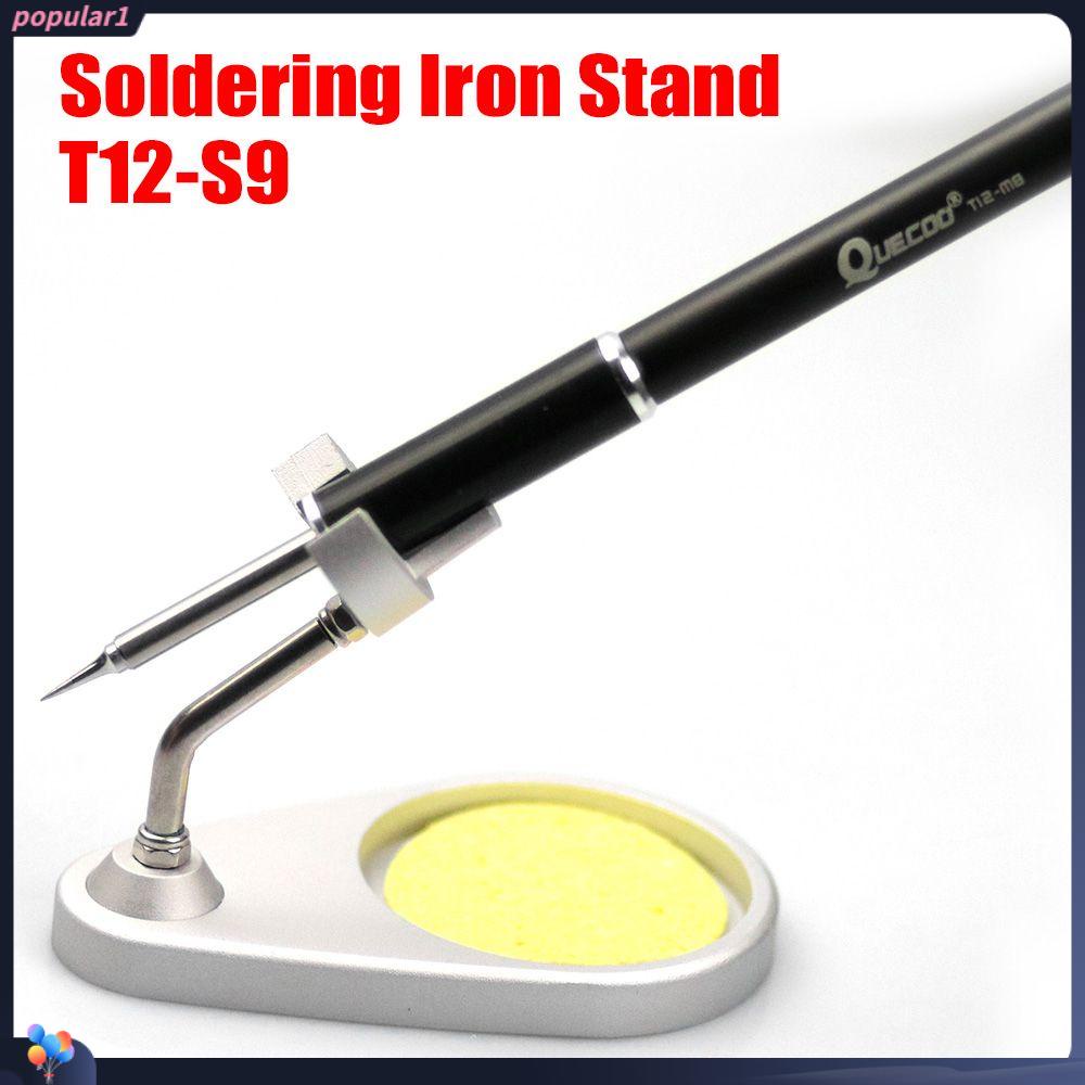 Populer Soldering Iron Stand T12-S9 Alat Las Solder Aksesori Station Base