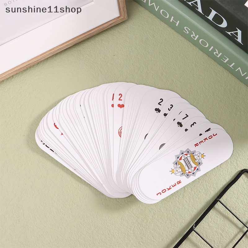 Sho 1Decks Kartu Remi Poker Board Game Produk Rekreasi Untuk Travel Pesta N