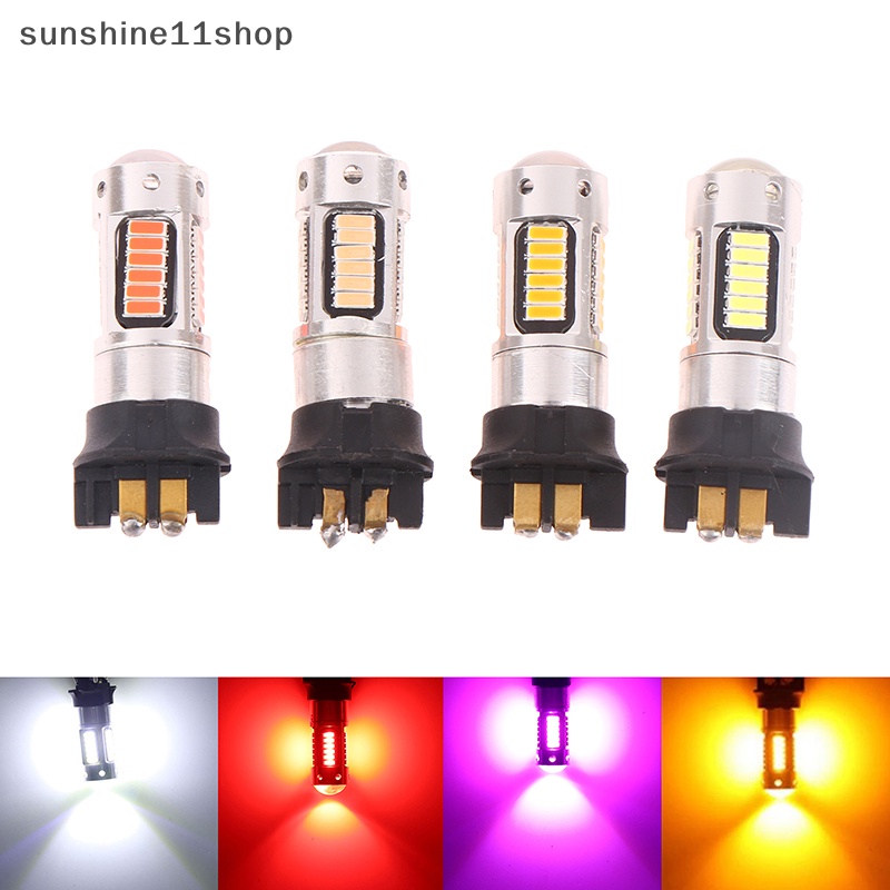 Sho Daytime Running Light 4014lampu Kabut 30smd Kuning Putih Merah Pink 12V PW24W Lampu Bohlam LED Sein N