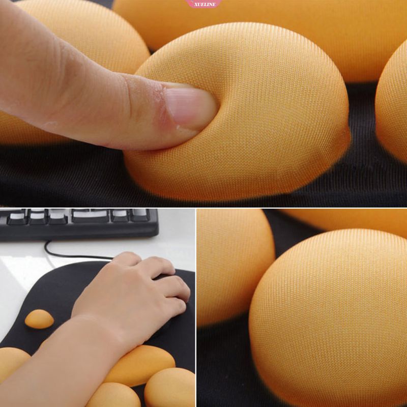 Mat Wrist Pad Kawaii Untuk Cakar Kucing Penyangga Pergelangan Tangan Tikus Mousepad Komputer Ergonomis Portable Mouse Pad Comfort Wrist Mouse [ZXL]