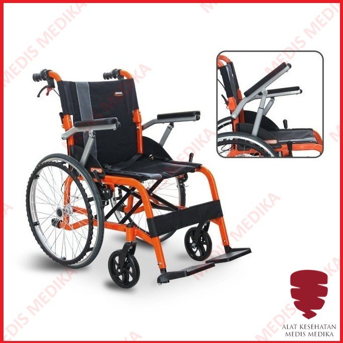 GOJEK ONLY Kursi Roda Comfort One 30 AN 1 Onemed Roda Besar Alat Bantu Jalan Portable Rumah Sakit