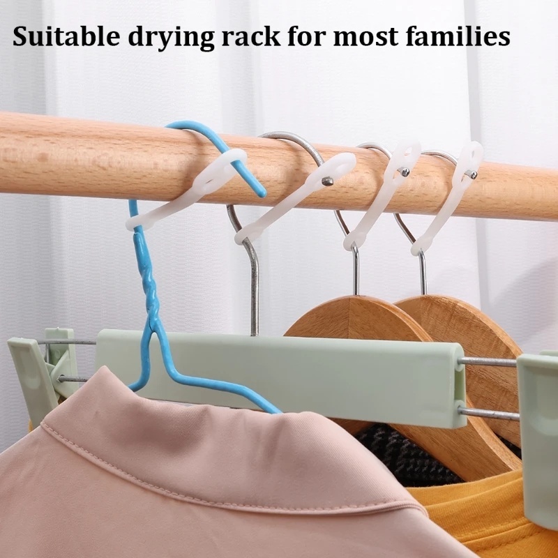 Warna Random Windproof Drying Shelves Hook/ Gantungan Baju Anti Jatuh Silikon Strip Tetap/ Aksesoris Organizer Rumah