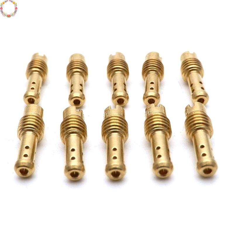 Pilot Jet Dengan 10pcs Untuk MIKUNI VM/TM/TMX Carburator15 375 | High Quality Bahan Metal