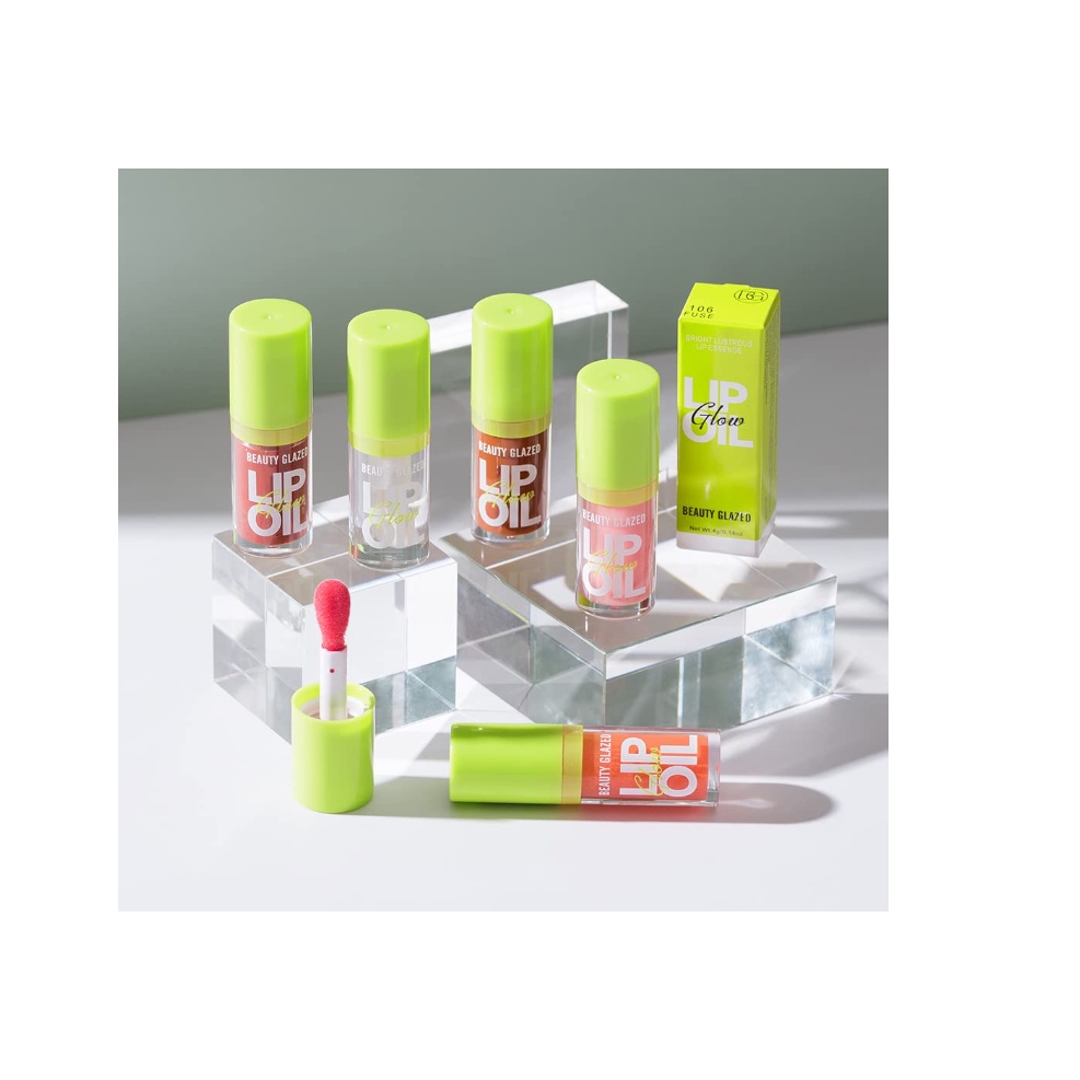 (READY &amp; ORI) Beauty Glazed Lip Oil Balm Hydrating Smooth Glossy B129 gloss melembabkan serum