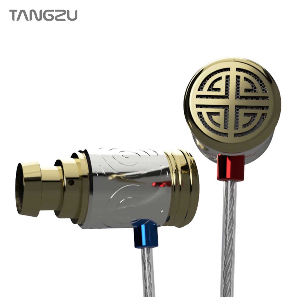 Tangzu Princess Changle Music Earbud 6mm Dynamic Unit In-ear Headset 3.5mm Plug Dengan Mikrofon HIFI Earphone Kabel WAN ER SG