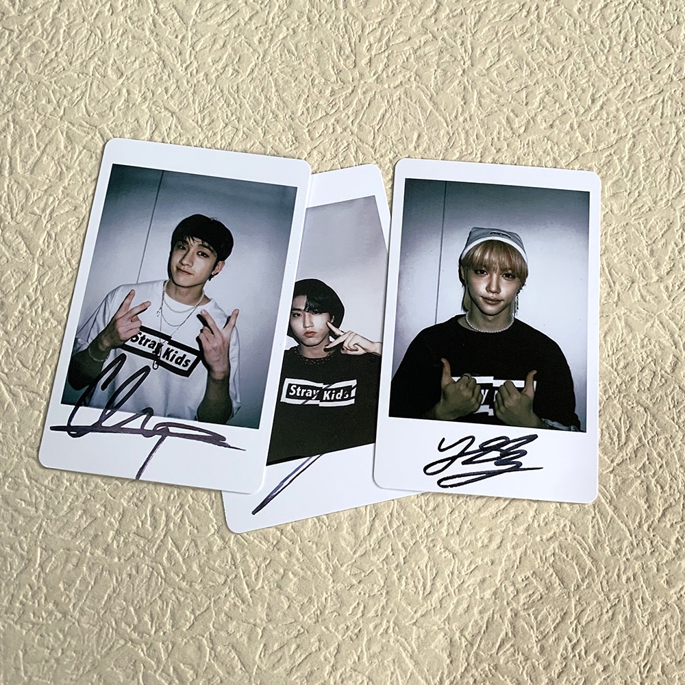 7pcs /set STRAY KIDS Photocards Kartu Lomo Straykids Signature Kpop Postcards