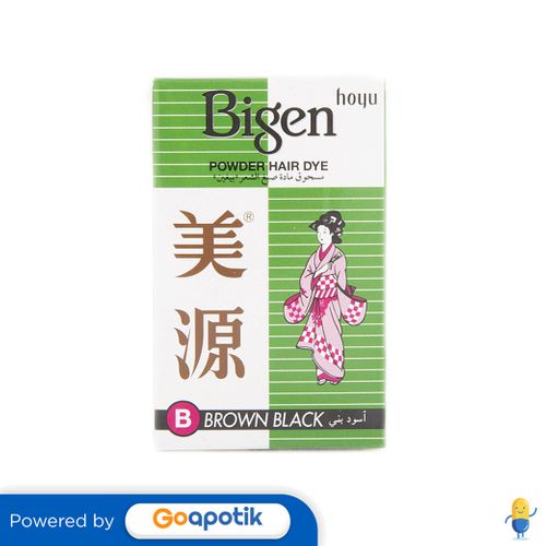 Bigen Powder Hair Dye Brown Black 6 Gram