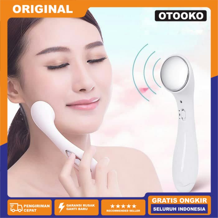 Setrika Wajah Whitening Facial Cleanser ion elektrik Skin Care Tools