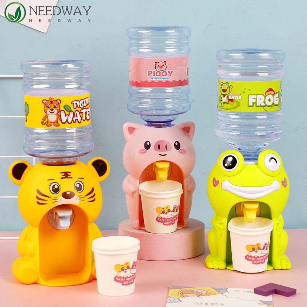 Needway Water Dispenser Gift Mini Cold/Warm Water Untuk Anak Jus Minum Air Mancur Pompa