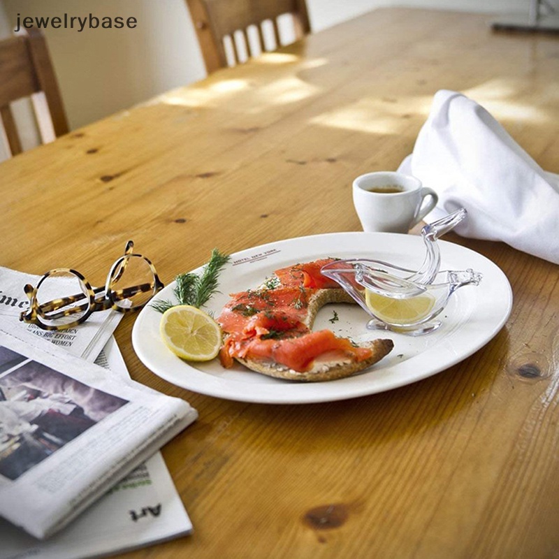 [jewelrybase] Pp lemon Klip Manual Transparan Juicer Buah Gadget Dapur Rumah Tangga ABS Boat Juicer Fruit lemon Halus Dan Bening and clear /lime Dengan Butik Desain modern