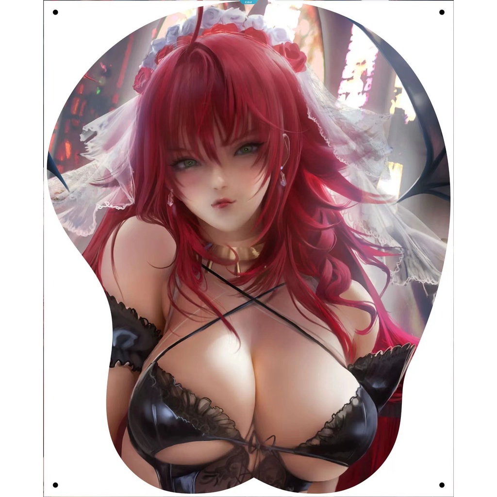 3d Sexy Beauty Opie Mouse Pad Dengan Wrist Rest Anime Pc Gamer Diy Desk Pad Pantat Gadis Lucu Kantor Mouse Pad [ZK]