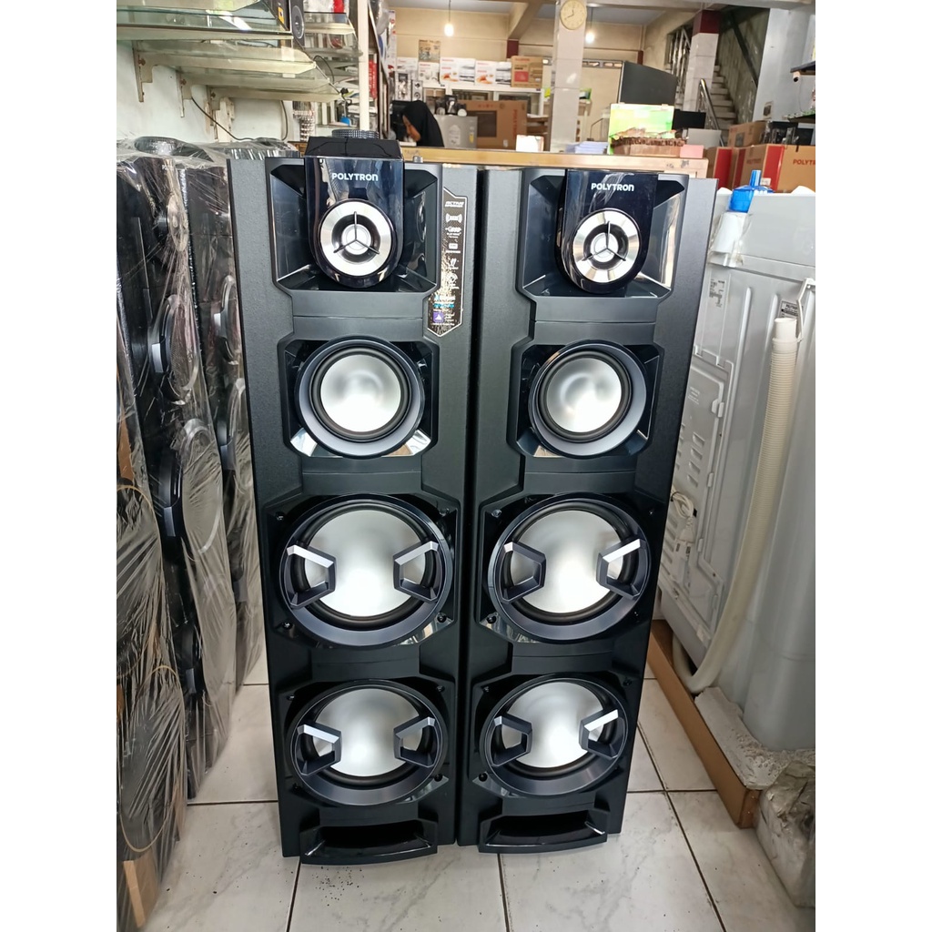 KHUSUS JATIM POLYTRON SPEAKER ACTIVE PAS 8EF22 8 INCH BUETOOTH