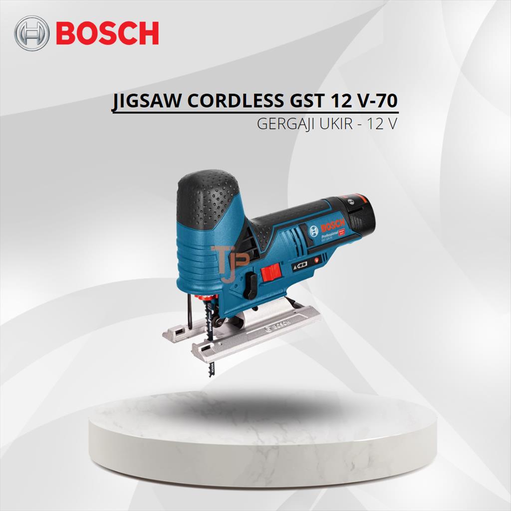 BOSCH CORDLESS JIGSAW  GST 12 V-LI PN.06015A10L1