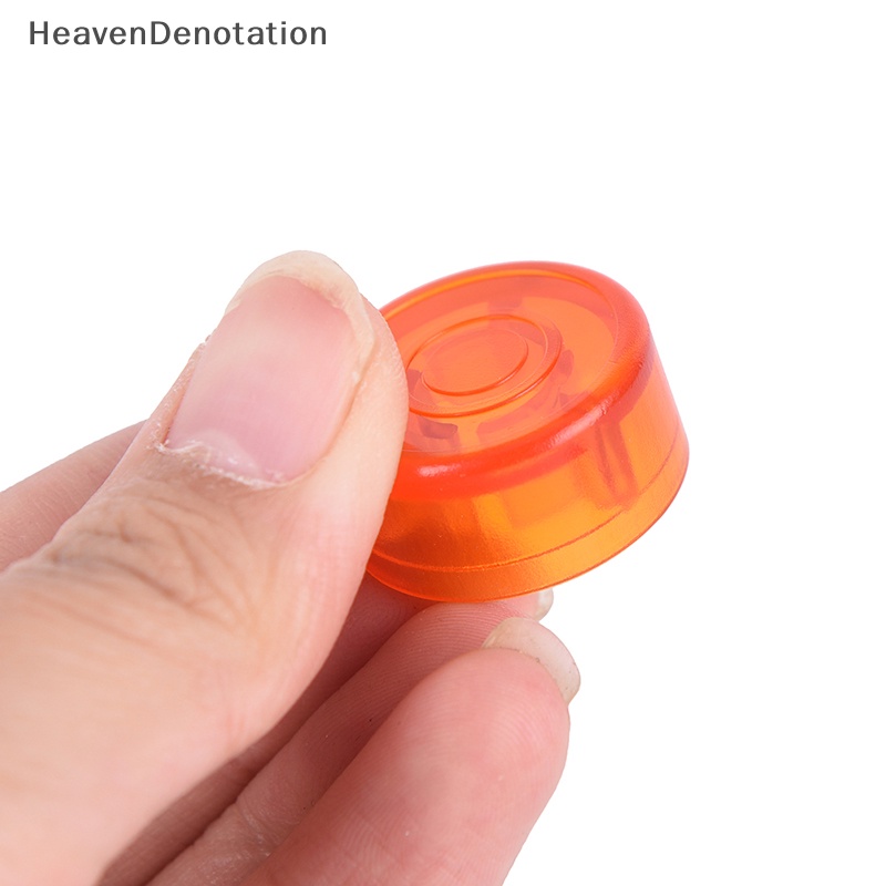 [HeavenDenotation] 1x Footswitch Topper Pelindung Bumper Bahan Plastik Warna-Warni Untuk Pedal Efek Gitar HDV